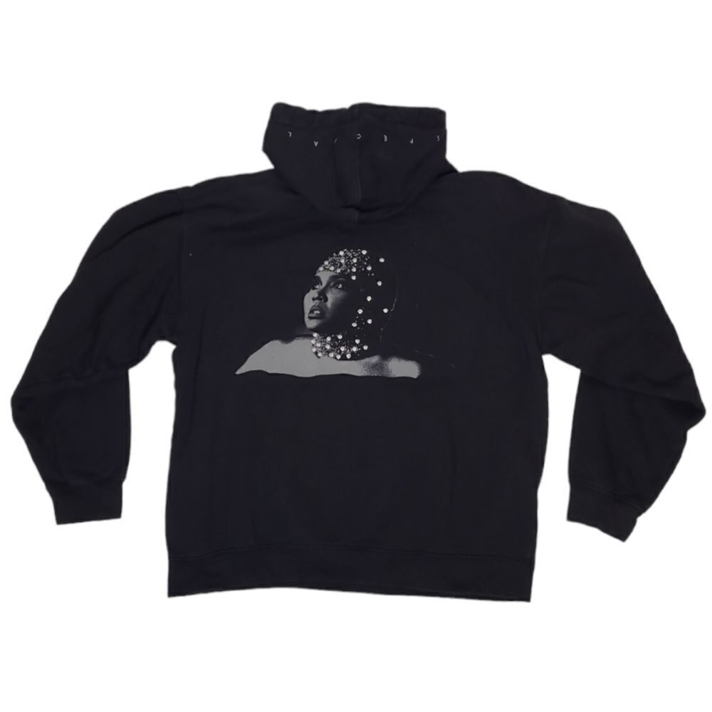 LIZZO You Are Special black embellished sweatshirt tour‎ hoodie unisex L